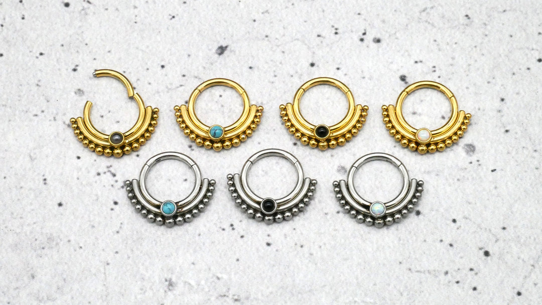 Piercing Septum Helix Daith Ring - 1I/02