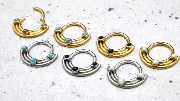 Piercing Septum Ring Helix Daith - 1I/02