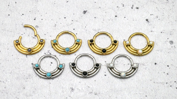 Piercing Septum Ring Helix Daith - 1I/02
