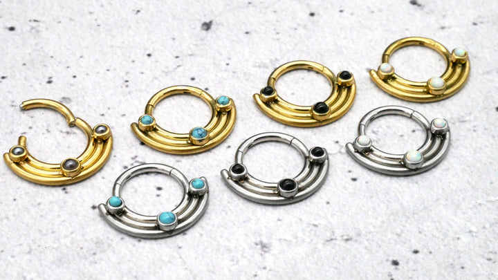 Piercing Septum Ring Helix Daith - 1I/02