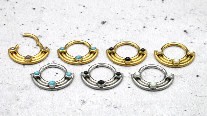 Piercing Septum Ring Helix Daith - 1I/02