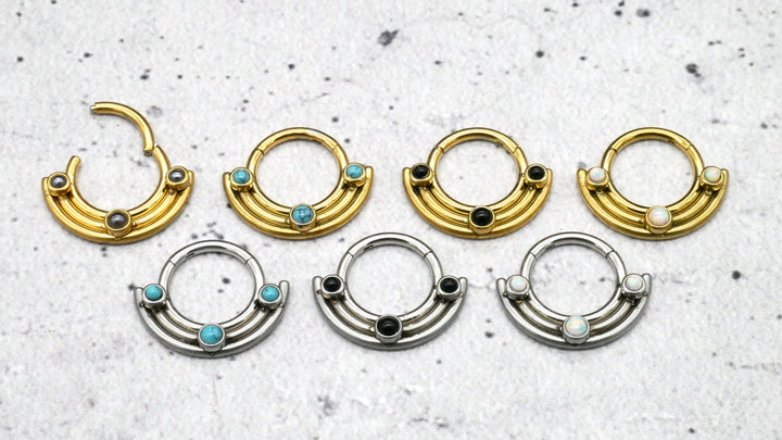 Piercing Septum Ring Helix Daith - 1I/02