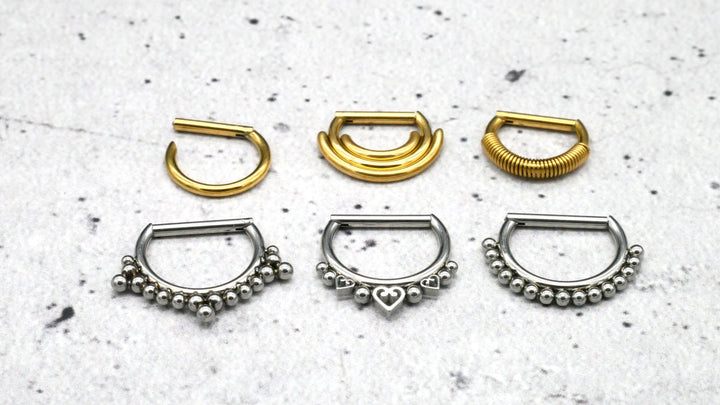 Piercing Hinged Segment Ring - 1I/07