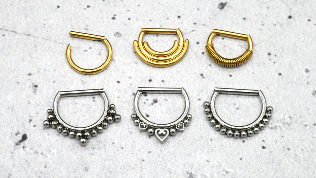 Piercing Hinged Segment Ring - 1I/07