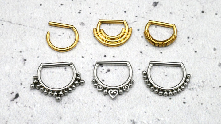 Piercing Hinged Segment Ring - 1I/07