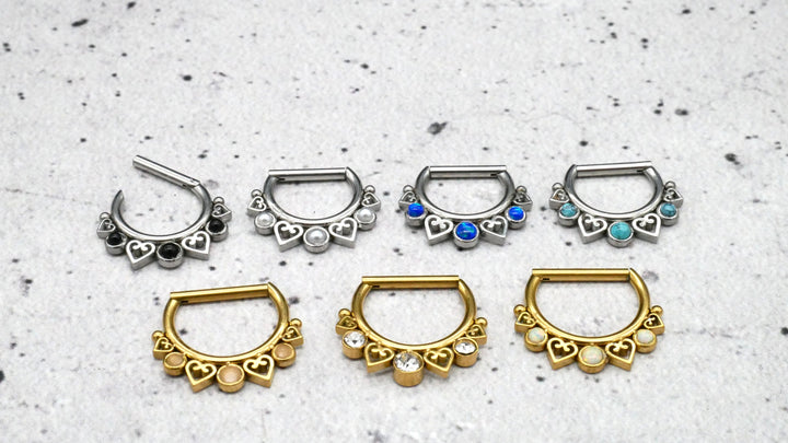 Piercing Hinged Segment Ring - 1I/10