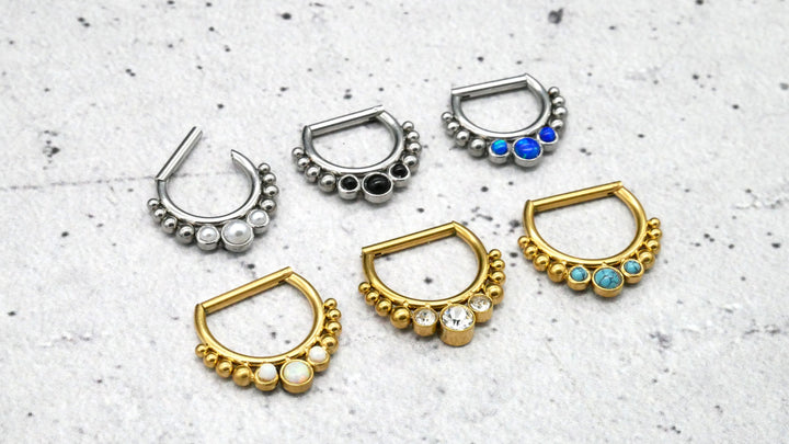 Piercing Hinged Segment Ring - 1I/09