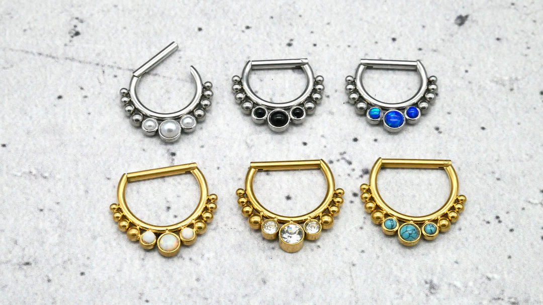 Piercing Hinged Segment Ring - 1I/09