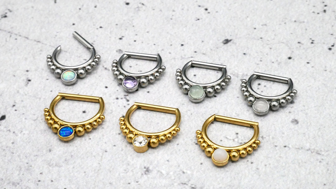 Piercing Hinged Segment Ring - 1I/08
