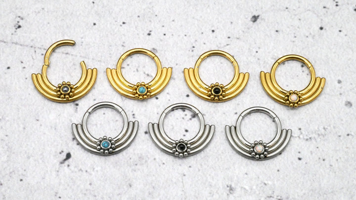 Piercing Septum Helix Daith Ring - 1I/02