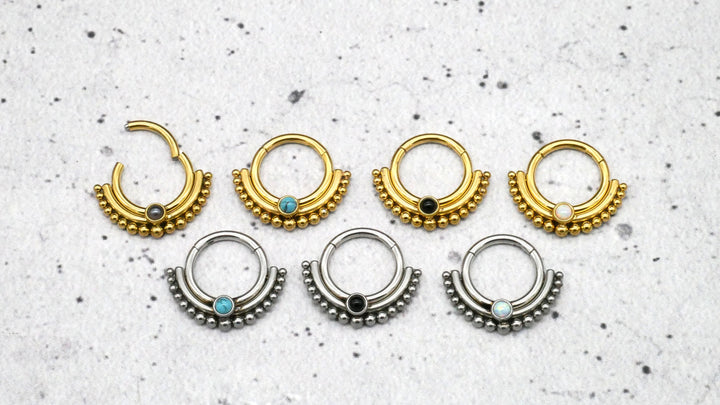 Piercing Septum Helix Daith Ring - 1I/02