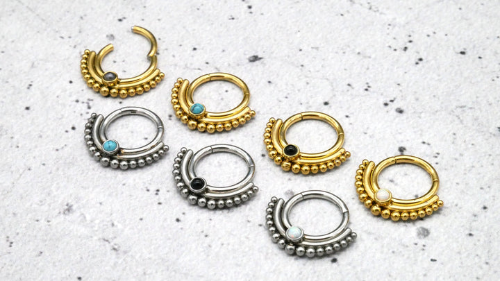 Piercing Septum Helix Daith Ring - 1I/02