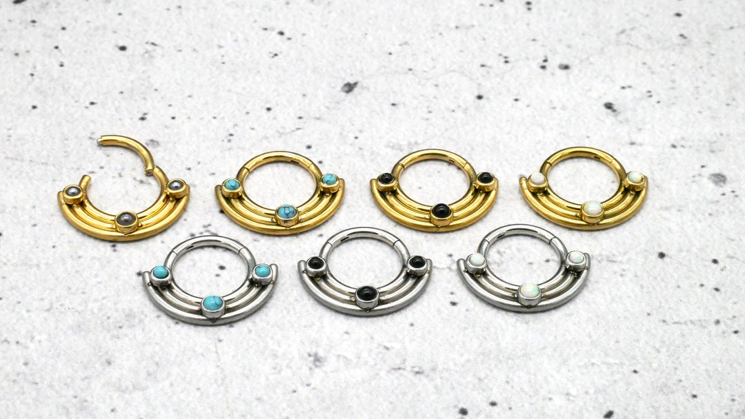 Piercing Septum Ring Helix Daith - 1I/02