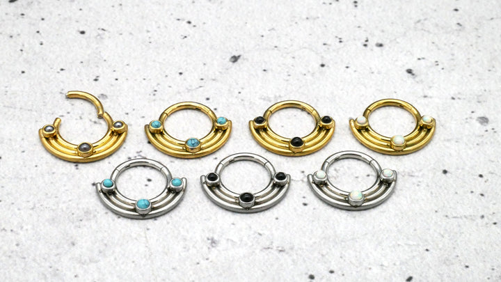 Piercing Septum Ring Helix Daith - 1I/02