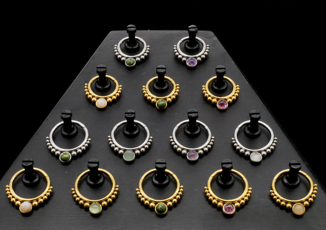 Piercing Septum Ring Helix Daith - 1I/01