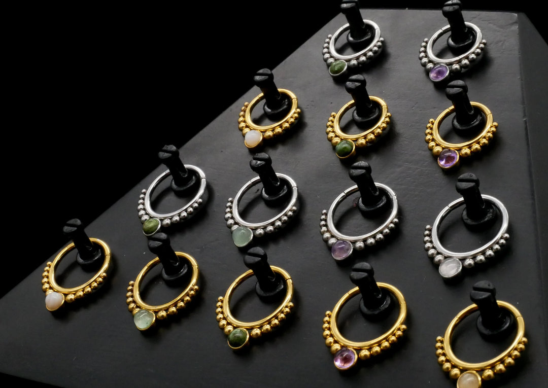 Piercing Septum Ring Helix Daith - 1I/01