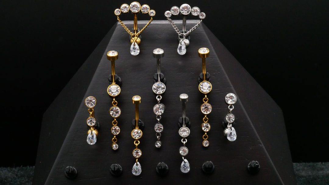 Bauchnabel Piercing Chirurgenstahl - 1M/18