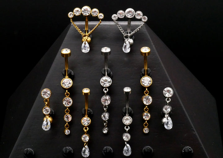 Bauchnabel Piercing Chirurgenstahl - 1M/18