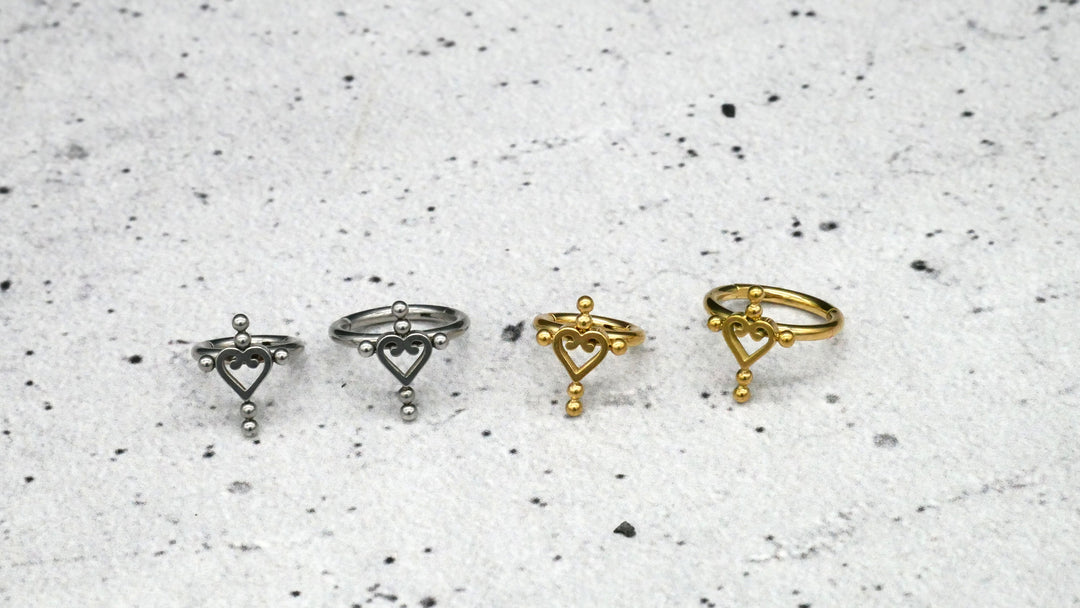 Piercing Nostril Helix Daith Ring - 1I/04