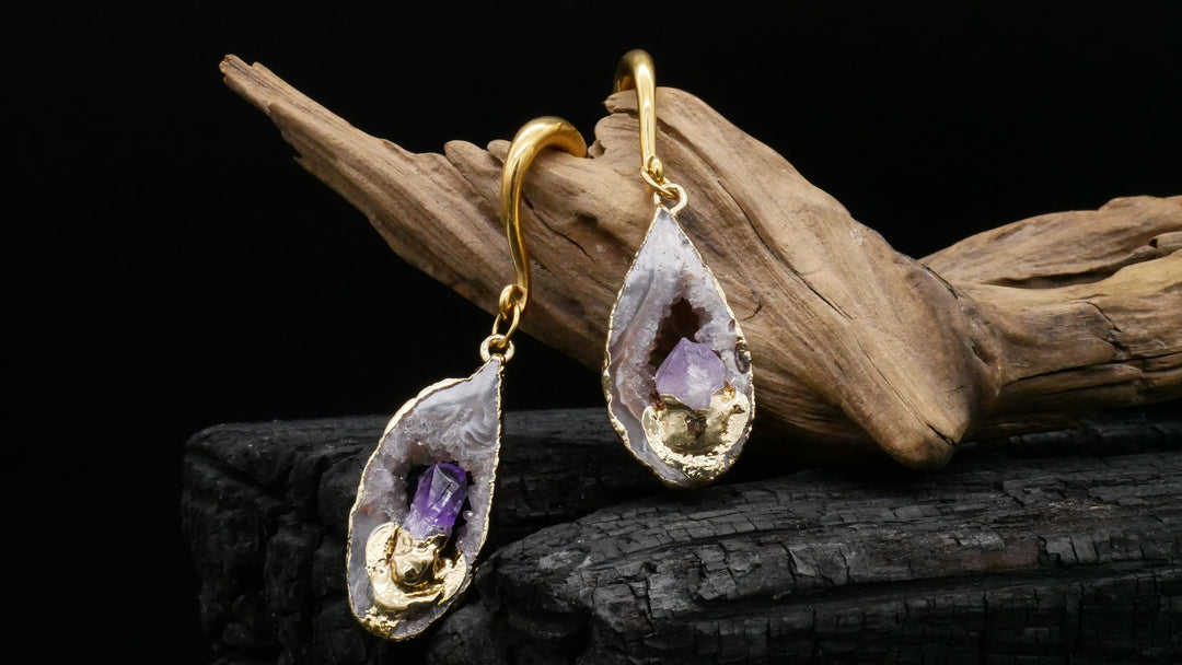 Ohrringe AMETHYST - EE-7