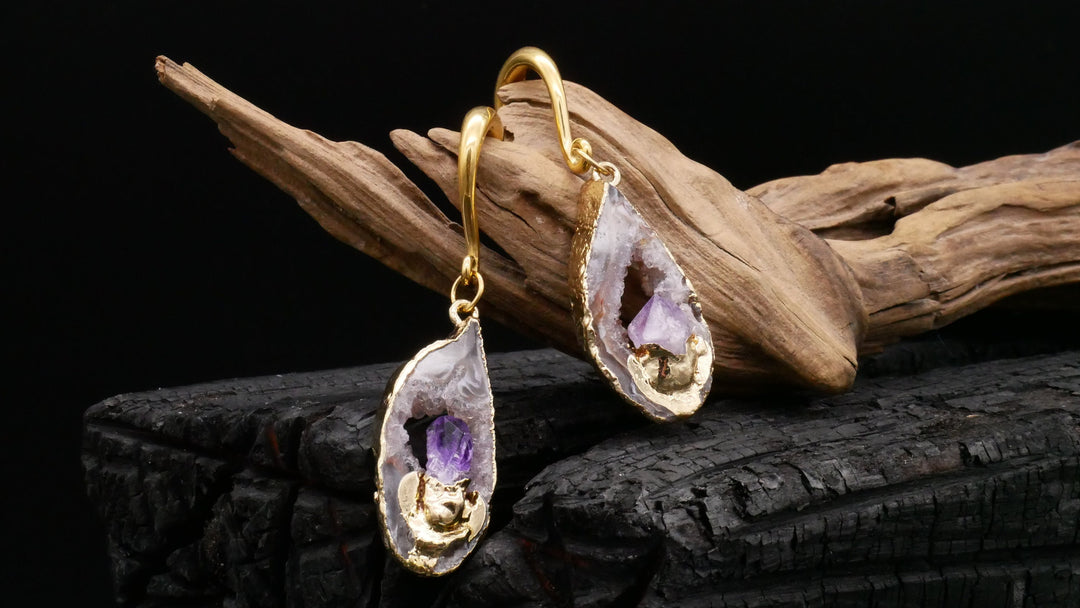 Ohrringe AMETHYST - EE-7