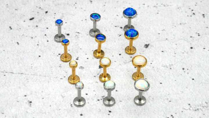 Push-In Piercing/Labret/Medusa/Tragus Chirurgenstahl - 1I/15