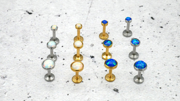 Push-In Piercing/Labret/Medusa/Tragus Chirurgenstahl - 1I/15