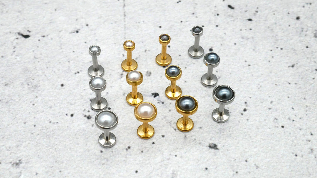 Push-In Piercing/Labret/Medusa/Tragus Chirurgenstahl - 1I/16