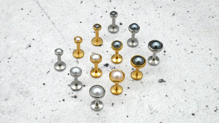 Push-In Piercing/Labret/Medusa/Tragus Chirurgenstahl - 1I/16