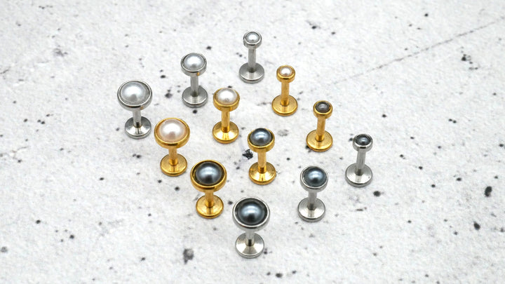 Push-In Piercing/Labret/Medusa/Tragus Chirurgenstahl - 1I/16
