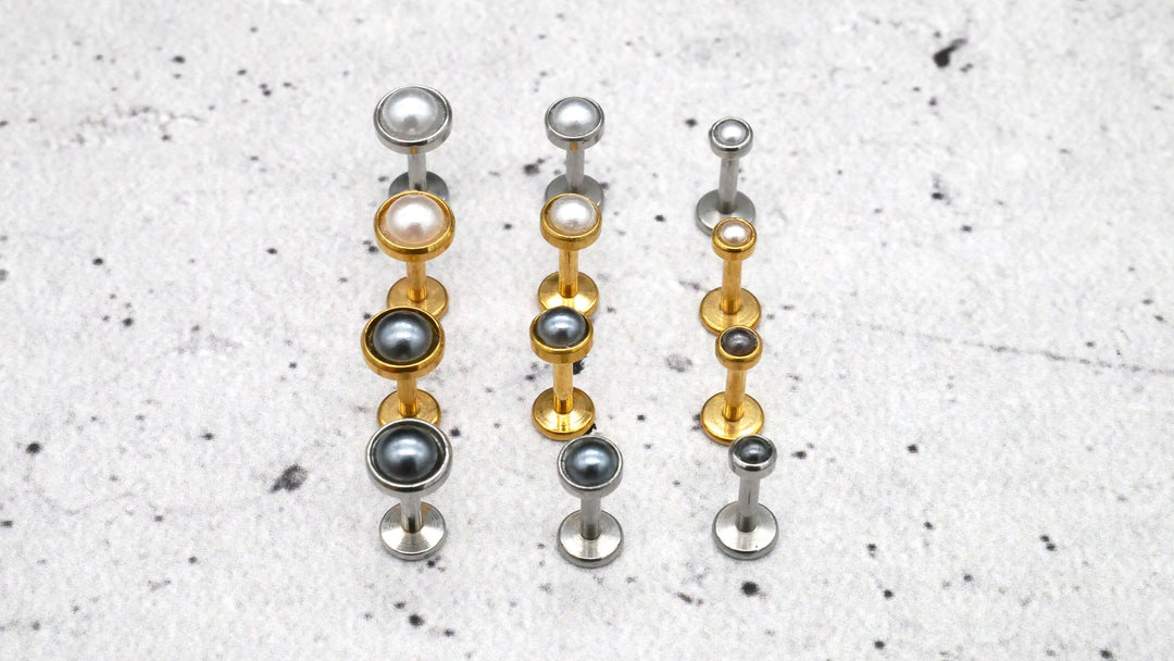 Push-In Piercing/Labret/Medusa/Tragus Chirurgenstahl - 1I/16
