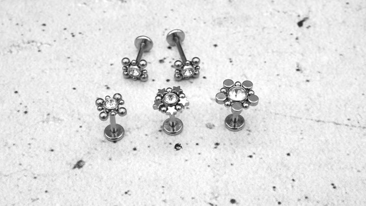 Piercing/Labret/Medusa/Tragus Chirurgenstahl - 1E/01