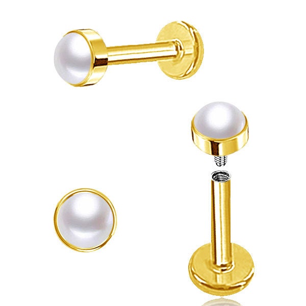 Piercing/Labret/Medusa/Tragus Chirurgenstahl - 1C/07