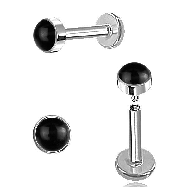 Piercing/Labret/Medusa/Tragus Chirurgenstahl - 1B/17