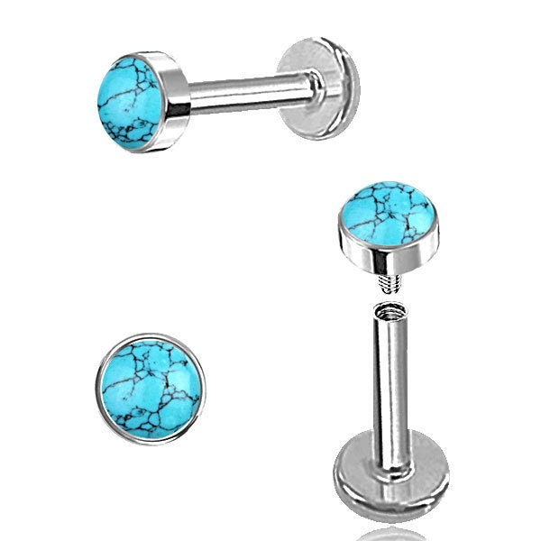 Piercing/Labret/Medusa/Tragus Chirurgenstahl - 1B/18