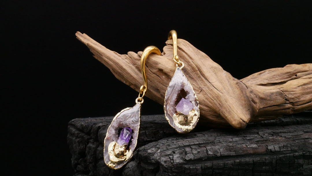 Ohrringe AMETHYST - EE-7