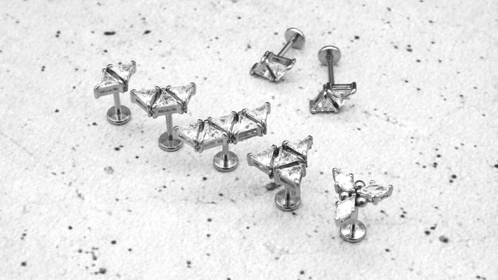 Piercing/Labret/Medusa/Tragus Chirurgenstahl - 1I/12