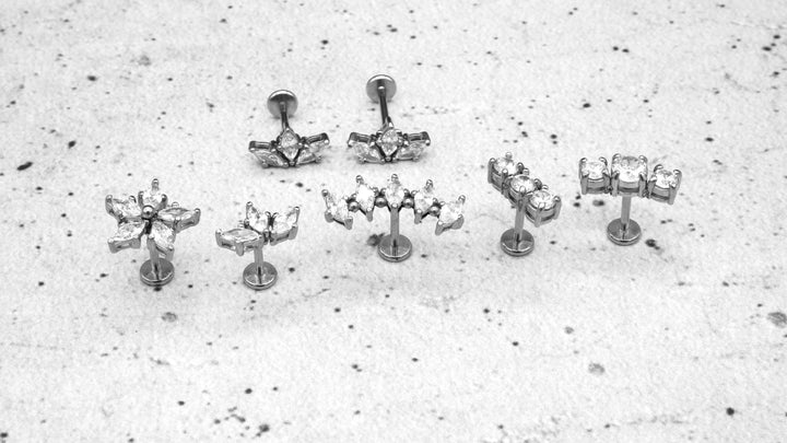 Piercing/Labret/Medusa/Tragus Chirurgenstahl - 1I/13