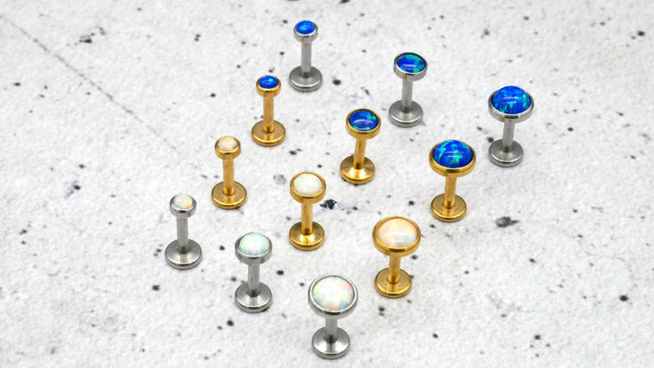 Push-In Piercing/Labret/Medusa/Tragus Chirurgenstahl - 1I/15
