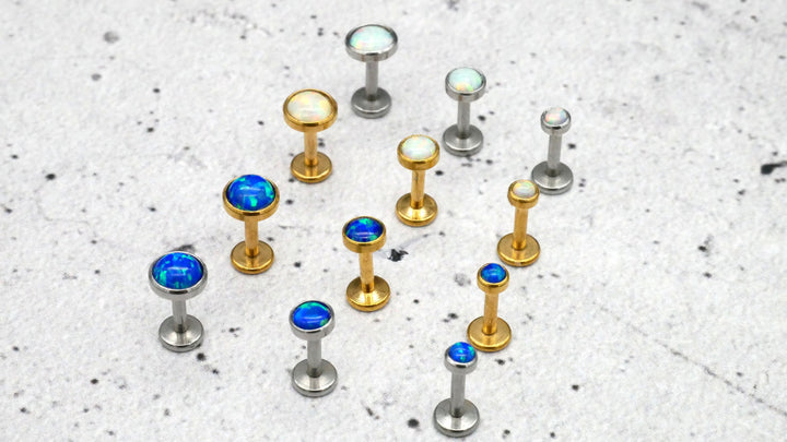 Push-In Piercing/Labret/Medusa/Tragus Chirurgenstahl - 1I/15