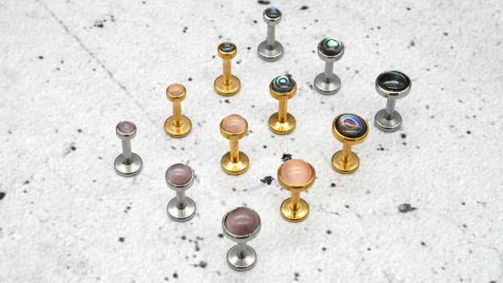 Push-In Piercing/Labret/Medusa/Tragus Chirurgenstahl - 1I/15