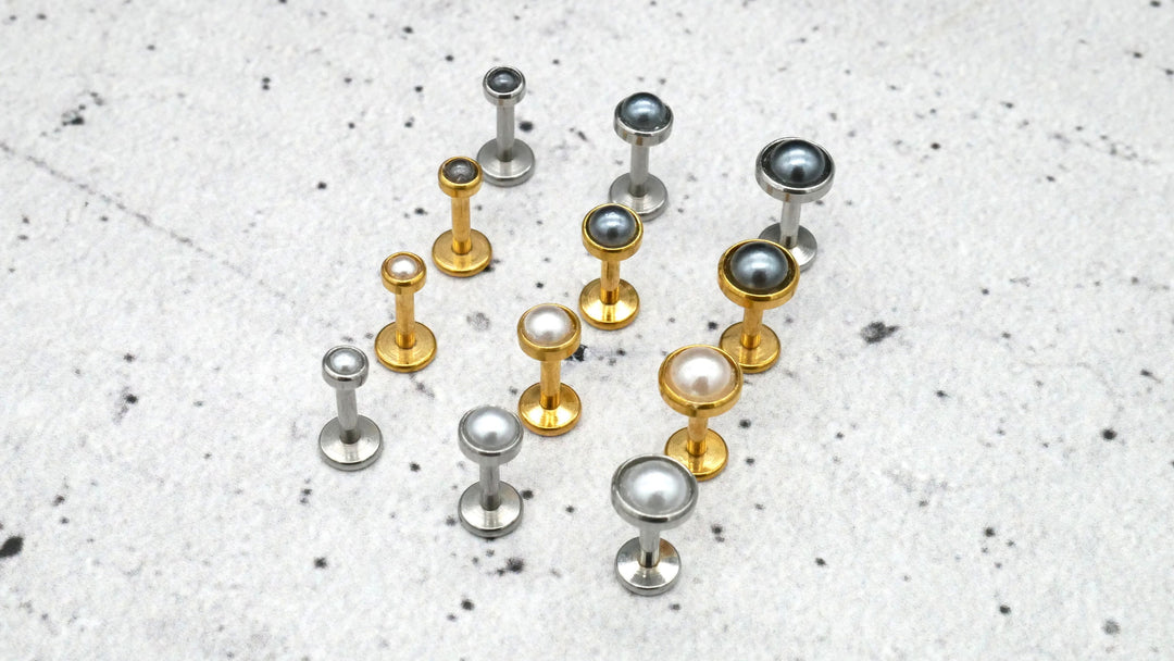 Push-In Piercing/Labret/Medusa/Tragus Chirurgenstahl - 1I/16