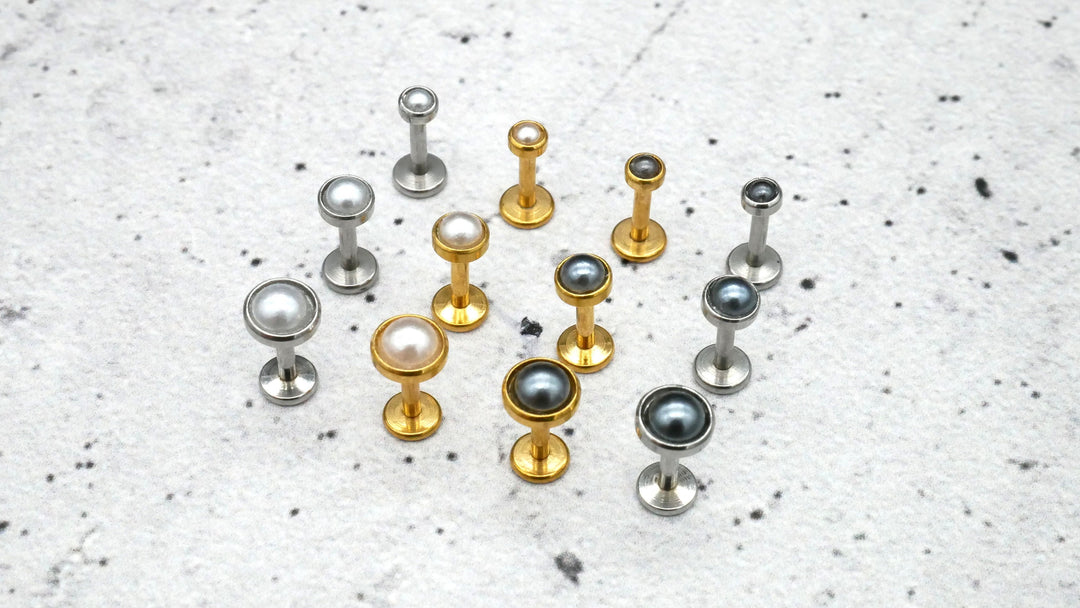 Push-In Piercing/Labret/Medusa/Tragus Chirurgenstahl - 1I/16