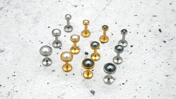 Push-In Piercing/Labret/Medusa/Tragus Chirurgenstahl - 1I/16