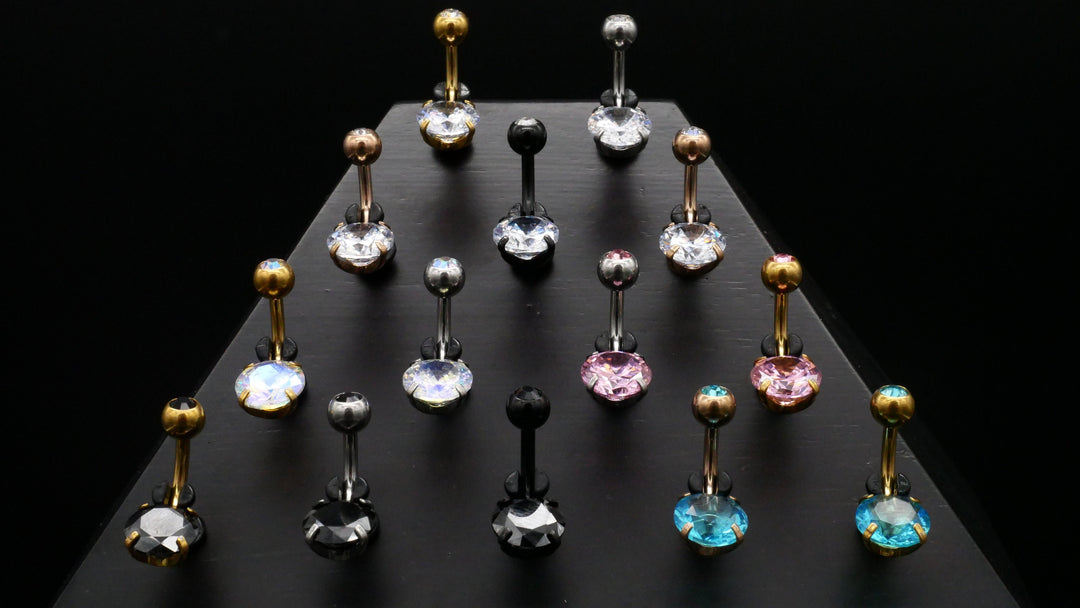 Bauchnabelpiercing Chirurgenstahl - 1M/12