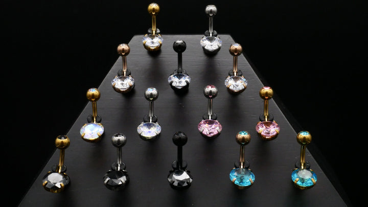 Bauchnabelpiercing Chirurgenstahl - 1M/12
