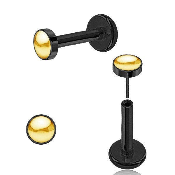Push-In Piercing/Labret/Medusa/Tragus Chirurgenstahl - 1I/17