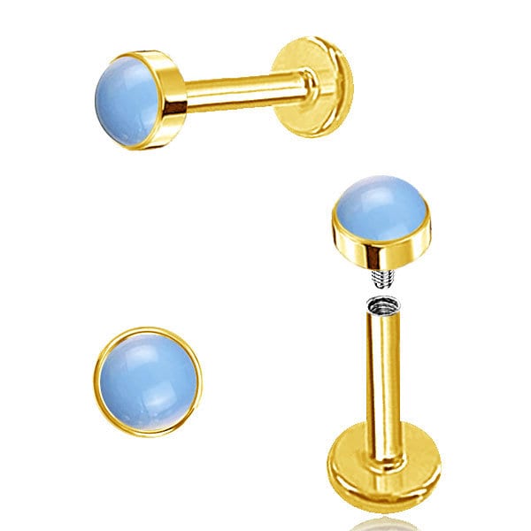 Piercing/Labret/Medusa/Tragus Chirurgenstahl - 1O/07