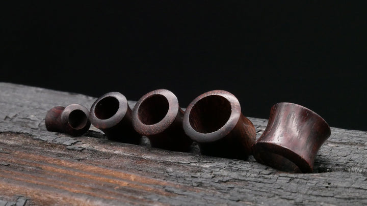 1x Tunnel Narra Wood 4-25mm - P2