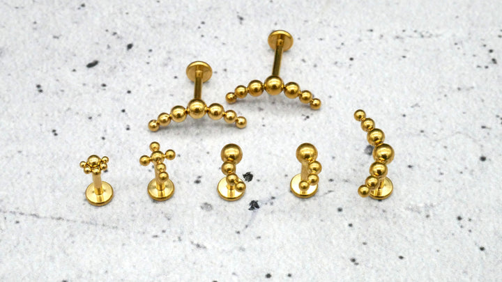 Piercing/Labret/Medusa Chirurgenstahl - 1D/10